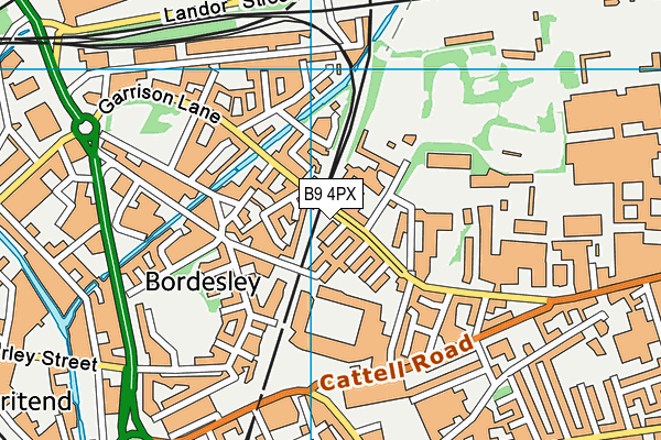 B9 4PX map - OS VectorMap District (Ordnance Survey) B9 4PX map - OS VectorMap District (Ordnance Survey)