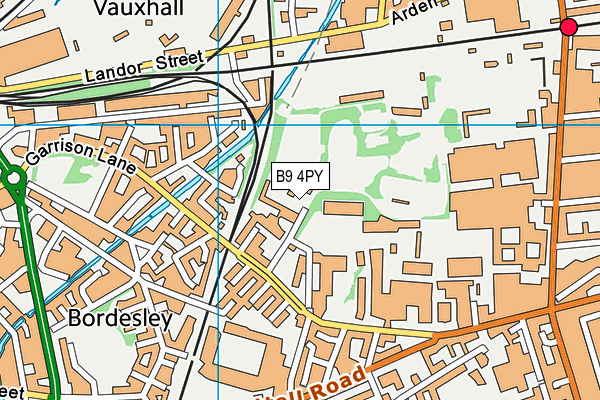 B9 4PY map - OS VectorMap District (Ordnance Survey) B9 4PY map - OS VectorMap District (Ordnance Survey)