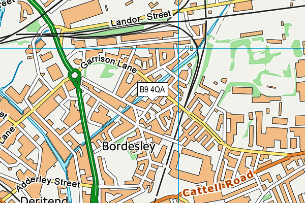 B9 4QA map - OS VectorMap District (Ordnance Survey) B9 4QA map - OS VectorMap District (Ordnance Survey)