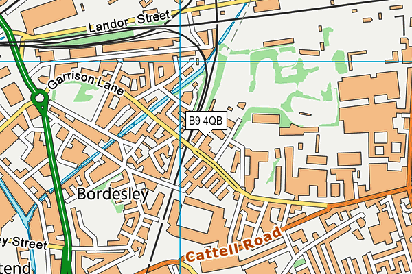 B9 4QB map - OS VectorMap District (Ordnance Survey) B9 4QB map - OS VectorMap District (Ordnance Survey)