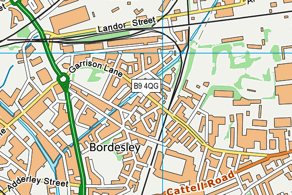 B9 4QG map - OS VectorMap District (Ordnance Survey) B9 4QG map - OS VectorMap District (Ordnance Survey)