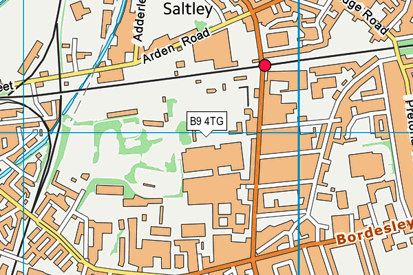 B9 4TG map - OS VectorMap District (Ordnance Survey) B9 4TG map - OS VectorMap District (Ordnance Survey)