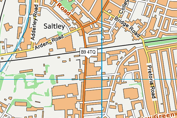 B9 4TQ map - OS VectorMap District (Ordnance Survey) B9 4TQ map - OS VectorMap District (Ordnance Survey)