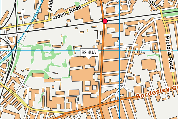 B9 4UA map - OS VectorMap District (Ordnance Survey) B9 4UA map - OS VectorMap District (Ordnance Survey)