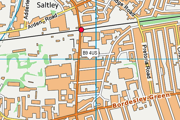 B9 4US map - OS VectorMap District (Ordnance Survey) B9 4US map - OS VectorMap District (Ordnance Survey)