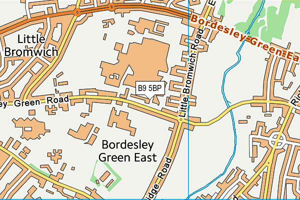 B9 5BP map - OS VectorMap District (Ordnance Survey) B9 5BP map - OS VectorMap District (Ordnance Survey)