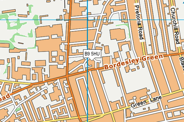 B9 5HU map - OS VectorMap District (Ordnance Survey) B9 5HU map - OS VectorMap District (Ordnance Survey)