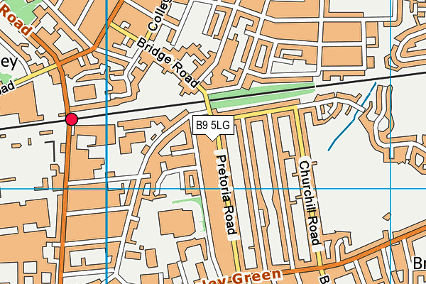 B9 5LG map - OS VectorMap District (Ordnance Survey) B9 5LG map - OS VectorMap District (Ordnance Survey)