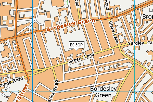 B9 5QP map - OS VectorMap District (Ordnance Survey) B9 5QP map - OS VectorMap District (Ordnance Survey)
