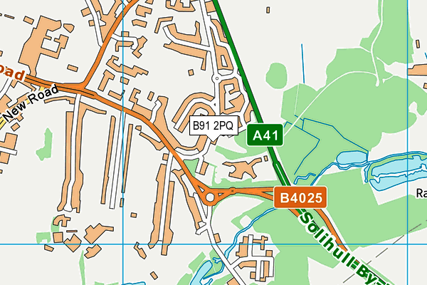 B91 2PQ map - OS VectorMap District (Ordnance Survey) B91 2PQ map - OS VectorMap District (Ordnance Survey)