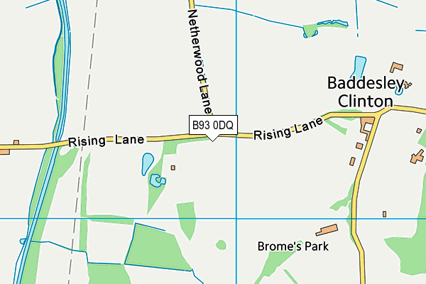 B93 0DQ map - OS VectorMap District (Ordnance Survey) B93 0DQ map - OS VectorMap District (Ordnance Survey)