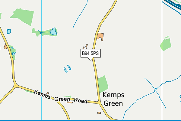 B94 5PS map - OS VectorMap District (Ordnance Survey) B94 5PS map - OS VectorMap District (Ordnance Survey)