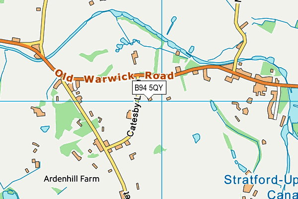 B94 5QY map - OS VectorMap District (Ordnance Survey) B94 5QY map - OS VectorMap District (Ordnance Survey)