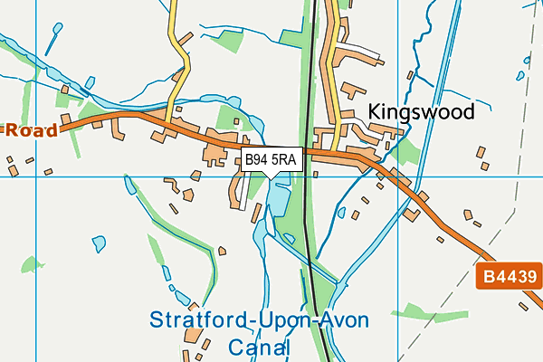 B94 5RA map - OS VectorMap District (Ordnance Survey) B94 5RA map - OS VectorMap District (Ordnance Survey)