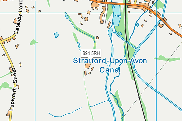 B94 5RH map - OS VectorMap District (Ordnance Survey) B94 5RH map - OS VectorMap District (Ordnance Survey)