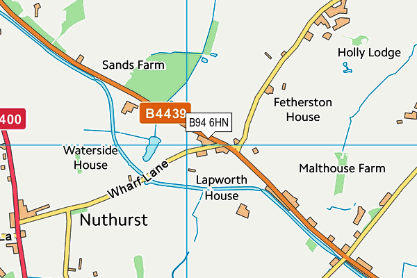 B94 6HN map - OS VectorMap District (Ordnance Survey) B94 6HN map - OS VectorMap District (Ordnance Survey)