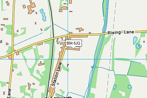 B94 6JQ map - OS VectorMap District (Ordnance Survey) B94 6JQ map - OS VectorMap District (Ordnance Survey)