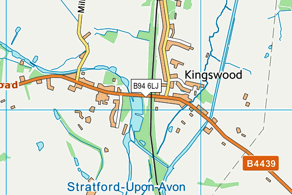 B94 6LJ map - OS VectorMap District (Ordnance Survey) B94 6LJ map - OS VectorMap District (Ordnance Survey)