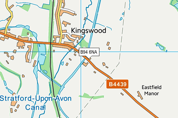 B94 6NA map - OS VectorMap District (Ordnance Survey) B94 6NA map - OS VectorMap District (Ordnance Survey)