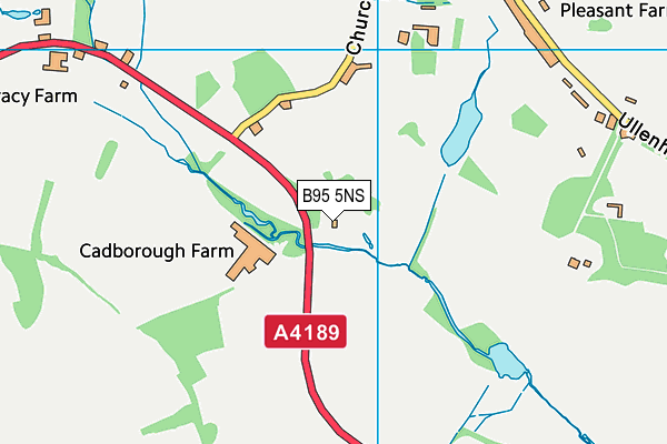 B95 5NS map - OS VectorMap District (Ordnance Survey) B95 5NS map - OS VectorMap District (Ordnance Survey)