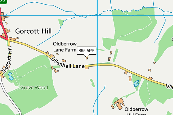 B95 5PP map - OS VectorMap District (Ordnance Survey) B95 5PP map - OS VectorMap District (Ordnance Survey)