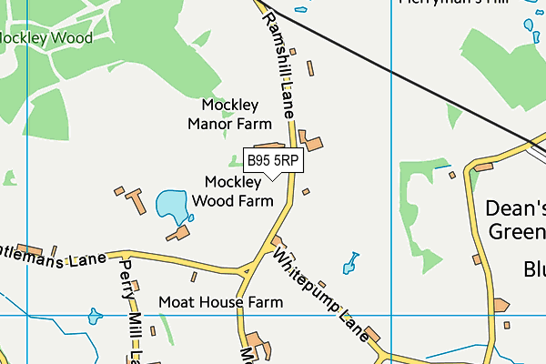 B95 5RP map - OS VectorMap District (Ordnance Survey) B95 5RP map - OS VectorMap District (Ordnance Survey)