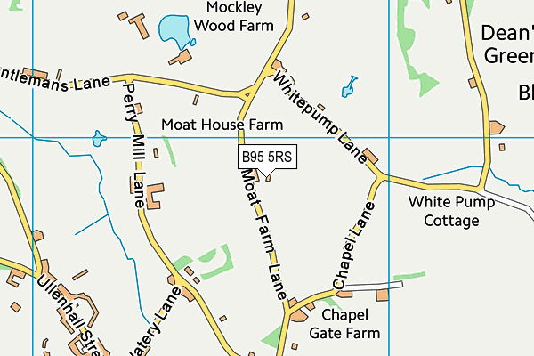 B95 5RS map - OS VectorMap District (Ordnance Survey) B95 5RS map - OS VectorMap District (Ordnance Survey)