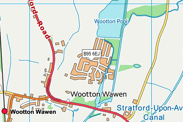 B95 6EJ map - OS VectorMap District (Ordnance Survey) B95 6EJ map - OS VectorMap District (Ordnance Survey)