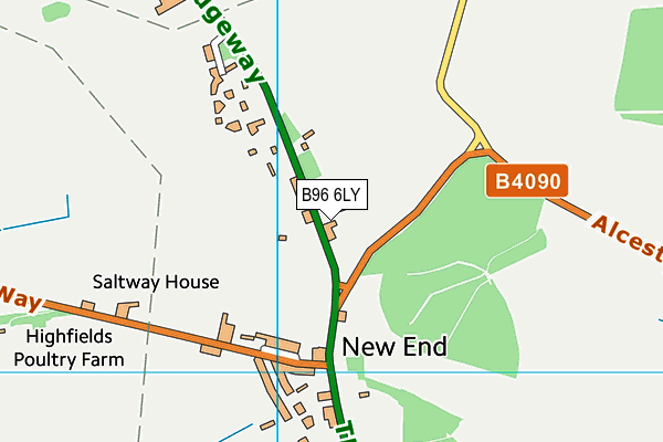 B96 6LY map - OS VectorMap District (Ordnance Survey) B96 6LY map - OS VectorMap District (Ordnance Survey)