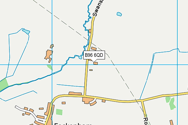 B96 6QD map - OS VectorMap District (Ordnance Survey) B96 6QD map - OS VectorMap District (Ordnance Survey)