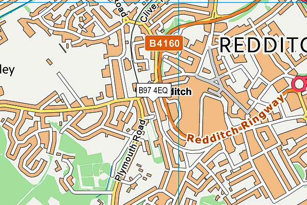 B97 4EQ map - OS VectorMap District (Ordnance Survey) B97 4EQ map - OS VectorMap District (Ordnance Survey)