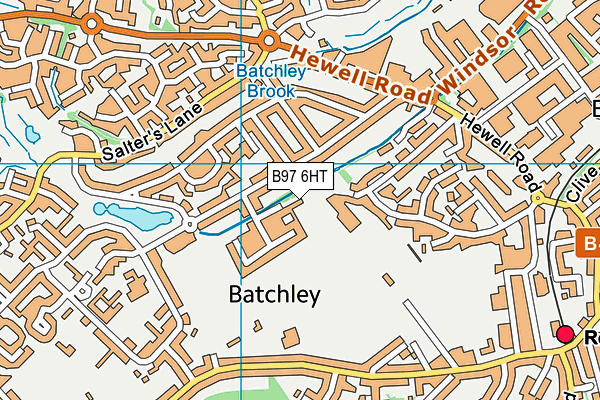 B97 6HT map - OS VectorMap District (Ordnance Survey) B97 6HT map - OS VectorMap District (Ordnance Survey)