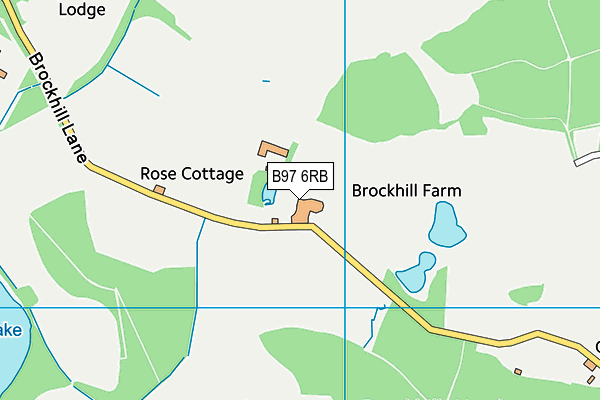 B97 6RB map - OS VectorMap District (Ordnance Survey) B97 6RB map - OS VectorMap District (Ordnance Survey)