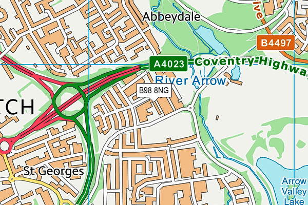 B98 8NG map - OS VectorMap District (Ordnance Survey) B98 8NG map - OS VectorMap District (Ordnance Survey)
