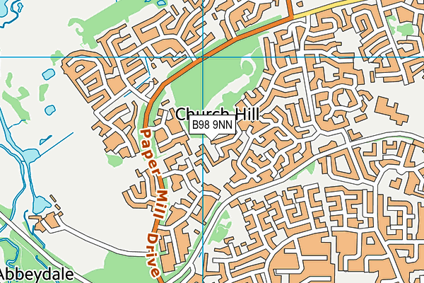 B98 9NN map - OS VectorMap District (Ordnance Survey) B98 9NN map - OS VectorMap District (Ordnance Survey)
