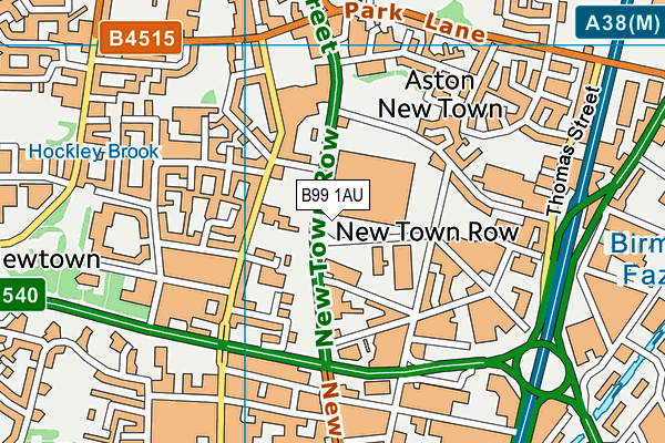 B99 1AU map - OS VectorMap District (Ordnance Survey) B99 1AU map - OS VectorMap District (Ordnance Survey)