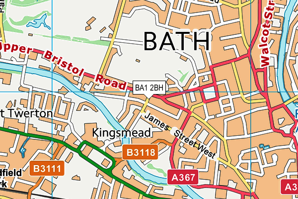 BA1 2BH map - OS VectorMap District (Ordnance Survey) BA1 2BH map - OS VectorMap District (Ordnance Survey)