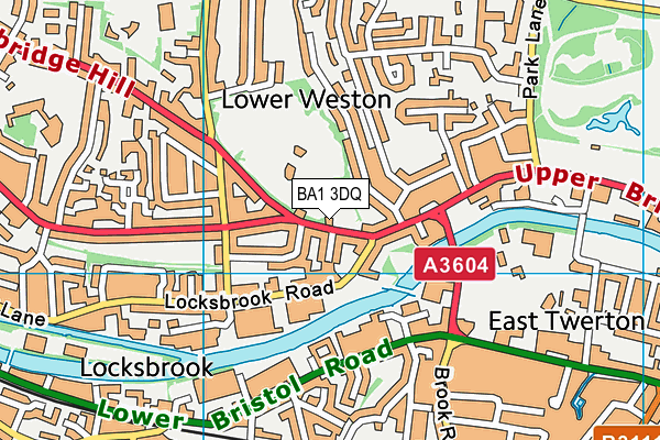 BA1 3DQ map - OS VectorMap District (Ordnance Survey) BA1 3DQ map - OS VectorMap District (Ordnance Survey)