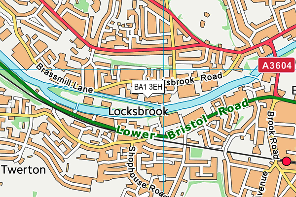 BA1 3EH map - OS VectorMap District (Ordnance Survey) BA1 3EH map - OS VectorMap District (Ordnance Survey)