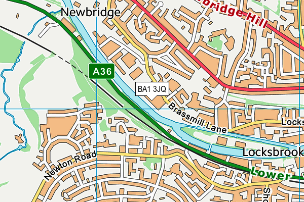 BA1 3JQ map - OS VectorMap District (Ordnance Survey) BA1 3JQ map - OS VectorMap District (Ordnance Survey)