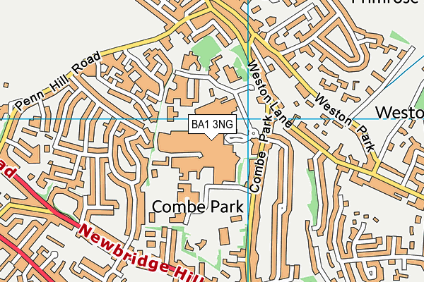BA1 3NG map - OS VectorMap District (Ordnance Survey) BA1 3NG map - OS VectorMap District (Ordnance Survey)