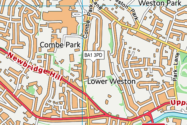 BA1 3PD map - OS VectorMap District (Ordnance Survey) BA1 3PD map - OS VectorMap District (Ordnance Survey)