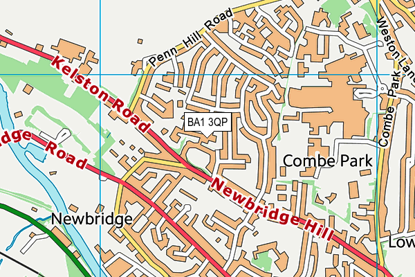 BA1 3QP map - OS VectorMap District (Ordnance Survey) BA1 3QP map - OS VectorMap District (Ordnance Survey)