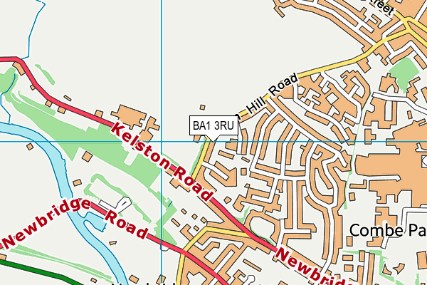 BA1 3RU map - OS VectorMap District (Ordnance Survey) BA1 3RU map - OS VectorMap District (Ordnance Survey)