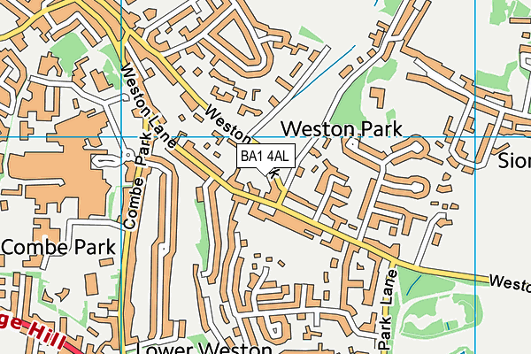 BA1 4AL map - OS VectorMap District (Ordnance Survey) BA1 4AL map - OS VectorMap District (Ordnance Survey)