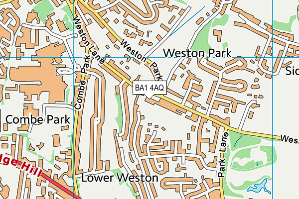 BA1 4AQ map - OS VectorMap District (Ordnance Survey) BA1 4AQ map - OS VectorMap District (Ordnance Survey)