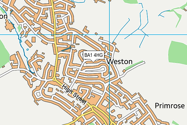 BA1 4HG map - OS VectorMap District (Ordnance Survey) BA1 4HG map - OS VectorMap District (Ordnance Survey)