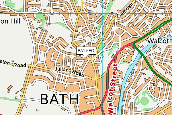 BA1 5EQ map - OS VectorMap District (Ordnance Survey) BA1 5EQ map - OS VectorMap District (Ordnance Survey)