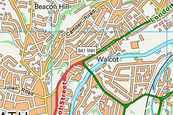 BA1 5NH map - OS VectorMap District (Ordnance Survey) BA1 5NH map - OS VectorMap District (Ordnance Survey)