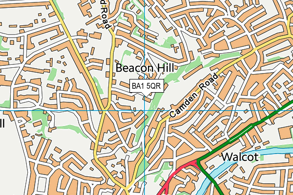 BA1 5QR map - OS VectorMap District (Ordnance Survey) BA1 5QR map - OS VectorMap District (Ordnance Survey)